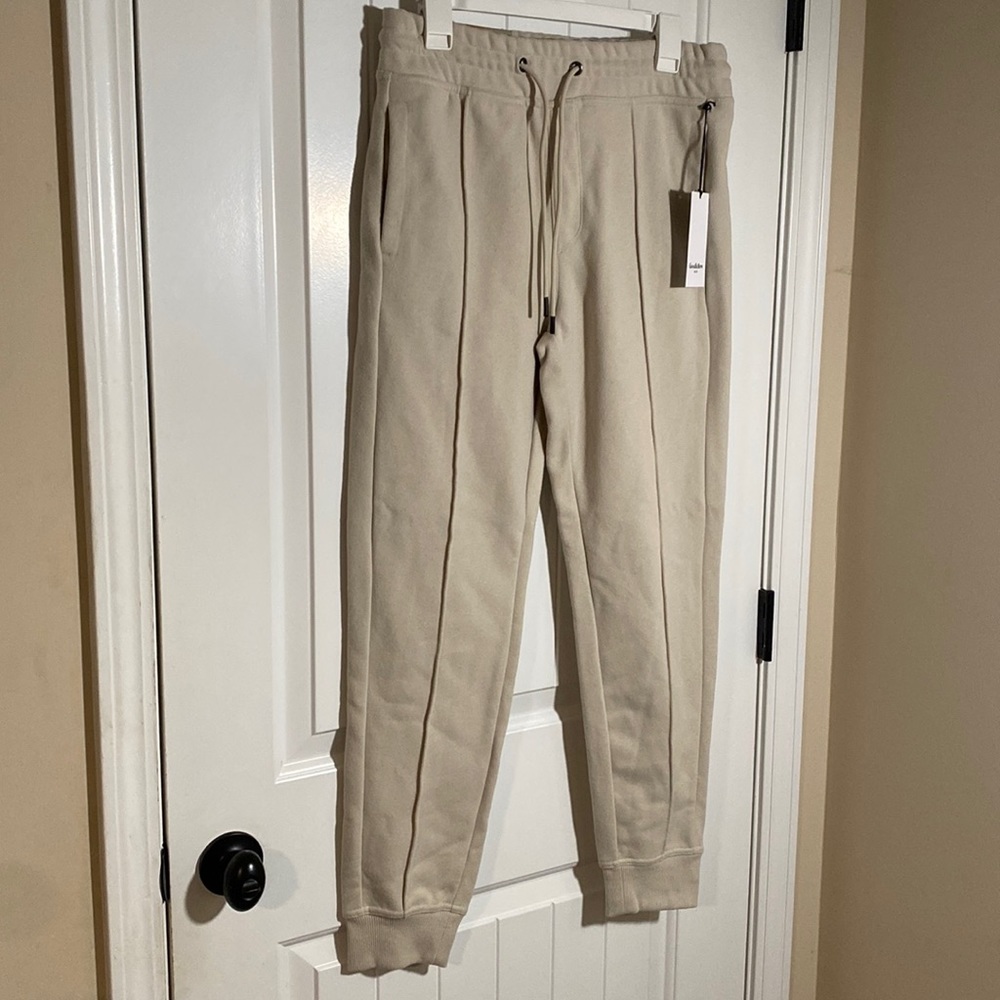Goodfellow & Co Mens Knit Joggers Light Taupe
